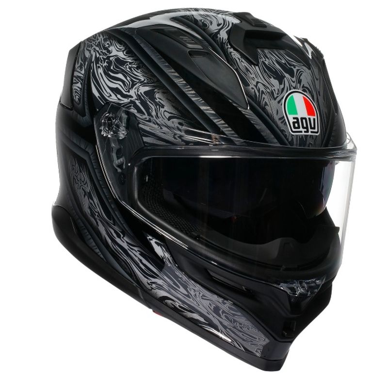 Damascus - Black/Silver