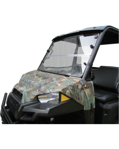 Seizmik Folding Versa-Fold Polycarbonate Windshield Polaris Ranger Mid Size 15-17