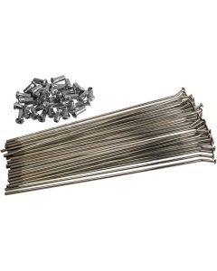 Moose Racing Rear 19" Chrome Spoke Set Suzuki RMZ250 RMZ450 2007-2016 0211-0072