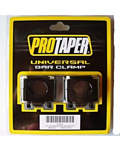 Pro Taper Universal Solid Mount Oversize Fat Bar Clamps Black