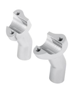 Drag Specialties Chrome Forged Aluminum Handlebar Riser - 0602-0408