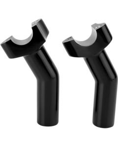 Drag Specialties Black Forged Aluminum Handlebar Riser - 0602-0414