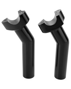 Drag Specialties Black Forged Aluminum Handlebar Riser - 0602-0415