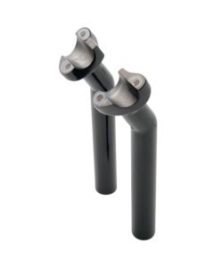 Drag Specialties Black Forged Aluminum Handlebar Riser - 0602-0417