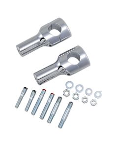 Drag Specialties Chrome 1 1/2" Big Buffalo Riser 0602-0468