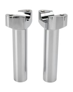 Drag Specialties Chrome Forged Aluminum Handlebar Riser - 0602-0400