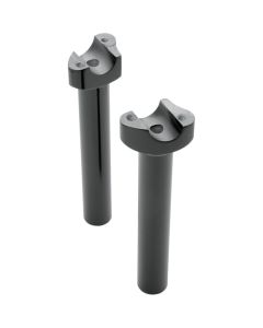 Drag Specialties Black Forged Aluminum Handlebar Riser - 0602-0407