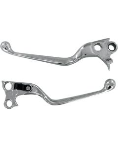 Drag Specialties Chrome Wide Blade Lever Set Harley-Davidson - 0610-0126