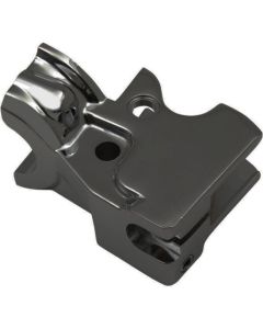 Drag Specialties Matte Black Clutch Lever Bracket - 0615-0267