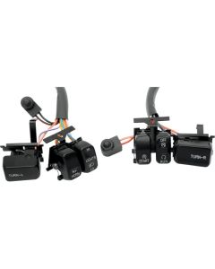 Drag Specialties Black Handlebar Switch Kit Harley Davidson 0616-0054