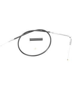 Drag Specialties Black Vinyl Throttle Cable 26 1/2in. Harley 0650-0323