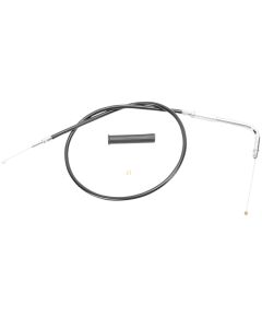 Drag Specialties 36.75 Inch Black Vinyl Throttle Cable For Harley 0650-0334