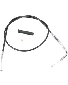 Drag Specialties Black Vinyl Throttle Cable 32 1/2" Harley -  0650-0352