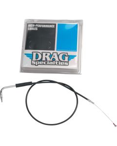 Drag Specialties 39.5" Black Vinyl Throttle Cable Harley 0650-0356