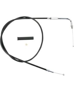 Drag Specialties 44 Inch Black Vinyl Throttle Cable For Harley 0650-0357