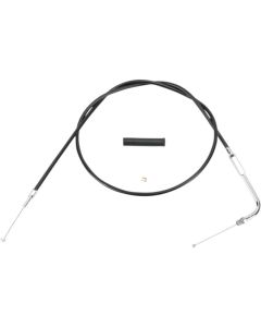 Drag Specialties 42 Inch Black Vinyl Throttle Cable Harley 0650-0396
