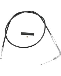 Drag Specialties 38 Inch Black Vinyl Throttle Cable Harley 0650-0405