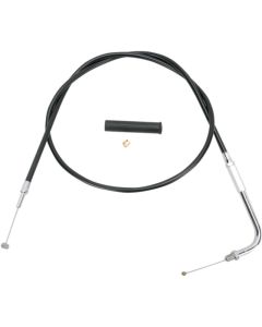 Drag Specialties 44 Inch Black Vinyl Throttle Cable For Harley 0650-1088