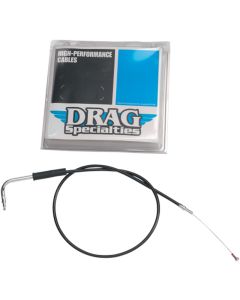 Drag Specialties Black Vinyl Throttle Cable 28 3/4" Harley -  0650-0326