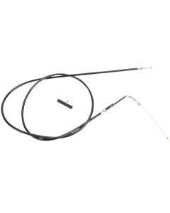 Drag Specialties 52 Inch Black Vinyl Throttle Cable For Harley 0651-0707