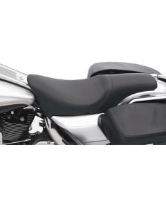 Drag Specialties Predator Smooth 2‑Up Seat Fits Harley FLHR FLHX 1997‑2007