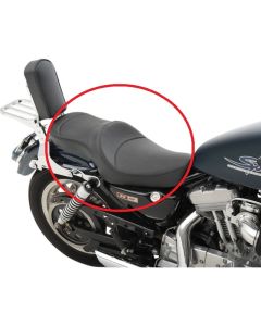 Drag Specialties Smooth Low Profile 2‑Up Seat Fits Harley Sportster 1982‑2003