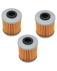 Emgo 3 Pack Oil Filter Kawasaki KX250F KX450F/ Suzuki RM250Z RM-Z450 RMX450Z