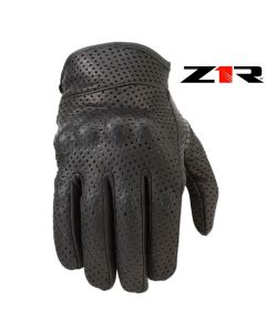 Z1R 270 Perforated Women Street Motorcycle Riding Leather Gloves - Size