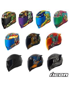 Icon Airflite Full Face Street Motorcycle Helmet - Pick Size & Color