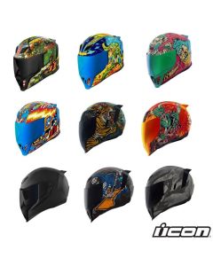 Icon Airflite Full Face Street Motorcycle Helmet - Pick Size & Color
