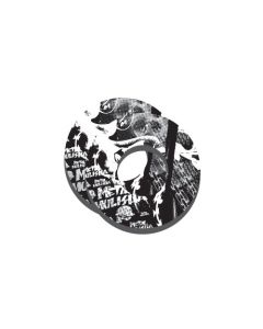 Factory Effex Moto Grip Donuts Metal Mulisha Black White