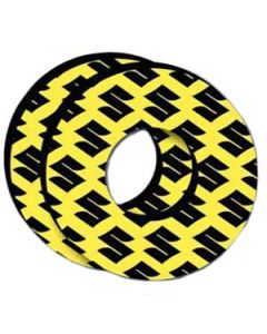 Factory Effex Moto Grip Donuts Suzuki Yellow