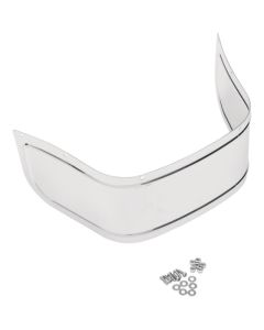 Drag Specialties Chrome Steel Front Fender Skirt For Harley 80-13 FLT FLHT