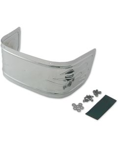 Drag Specialties Chrome Flamed Front Fender Skirt Harley 1405-0223
