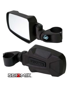 Seizmik Pursuit Side View Mirrors Set 1.75" Polaris Ranger RZR XP 1000 900 800 