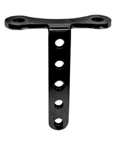 Drag Specialties 4" Universal Black Headlight Mount - 2001-0564