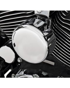Drag Specialties Chrome Horn Cover 4 5/8" Harley Deluxe Deuce Dyna