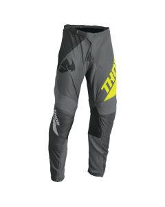 Thor Sector Edge Youth Kids MX Motocross Offroad ATV Gray Acid Pants Size 18