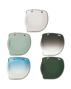 Bell 3-Snap Deluxe Bubble Faceshield Helmet