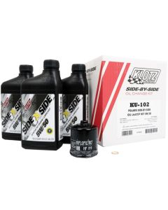 Klotz Full Synthetic Oil Change Kit 5W-50 Polaris Polaris RZR XP Turbo 2019+