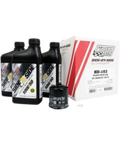Klotz Full Synthetic Oil Change Kit 10W-50 Polaris Polaris RZR XP Turbo 2019+
