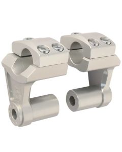 Rox Deluxe 2 Inch Rise x 7/8 Stem Clamp x 7/8 Dual Sport Handlebar Risers 3R-P2SSM