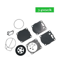 Vertex 3 Pack Mikuni Carburetor Rebuild Kit Yamaha XL XLT GP GPR 1200