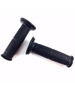 Pro Grip Rally 1 1/4 o.d. x 125mm Close End Black Motorcycle Handle Bars Grips