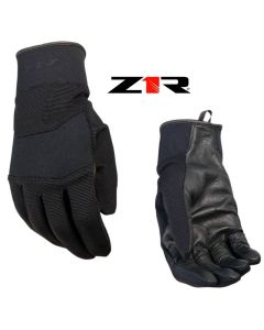 2024 Z1R Aftershock Street Motorcycle Riding Black Gloves - Pick Size