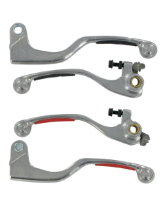 Moose Racing Clutch & Brake Lever Set With Grips Honda CRF250R CRF450R