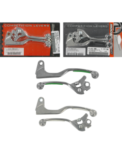 Moose Racing Clutch & Brake Lever Set With Grips Kawasaki Suzuki Yamaha