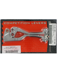 Moose Racing Clutch & Brake Lever Set With Grips Yamaha WR400F YZ125 YZ250