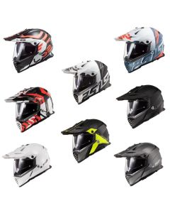 LS2 Blaze Adventure Motorcycle Dual-Sport Helmet - Pick Size & Color