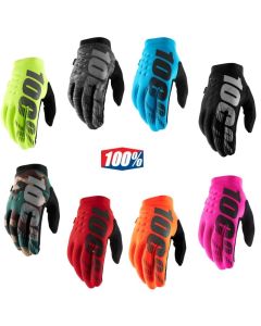 100% Brisker MX Motocross Offroad ATV Riding Gloves - Pick Size & Color
